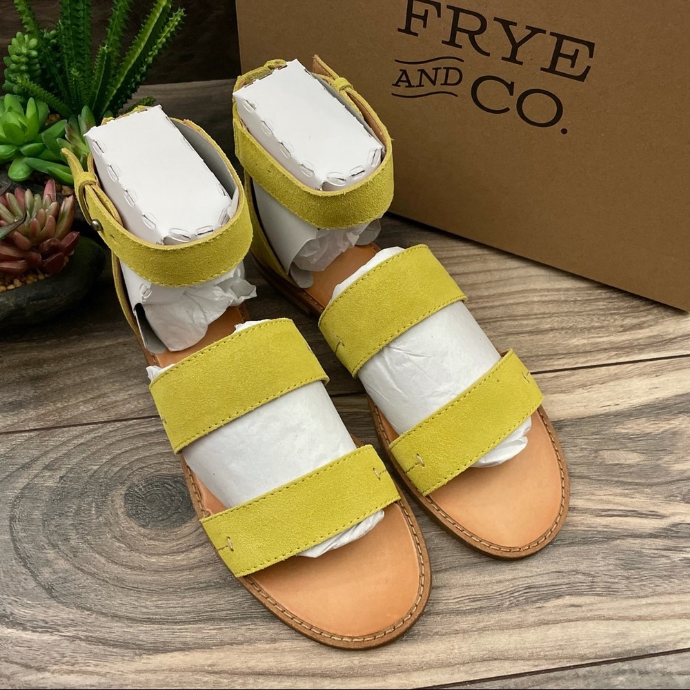 NIB Frye and Co. Evie 2 Band Flat Boho Sandal - Picture 11 of 13